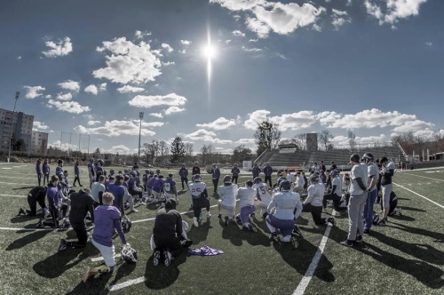 Dacia Vikings im Ravelin Footballzentrum