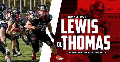 Lewis Thomas bleibt bei den Potsdam Royals