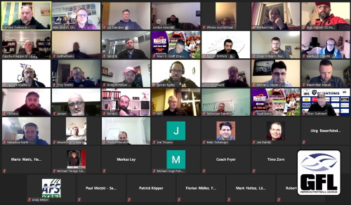 Online Meeting GFL Cheftrainer und Ligavorstand