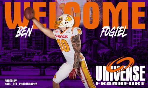 Ben Fogiel wechselt zu Frankfurt Universe