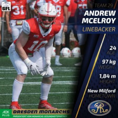 Andrew McElroy Dresden Monarchs