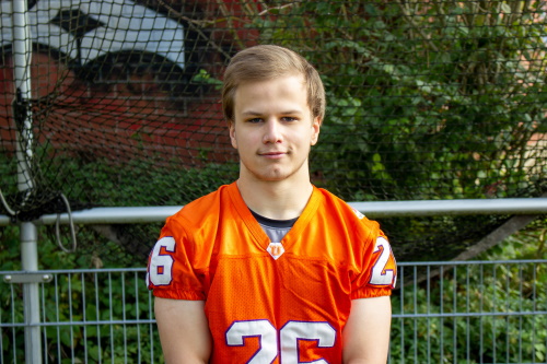 Runningback Johannes Künzel geht zu den Universe Herren