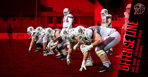 New Yorker Lions Offense Line