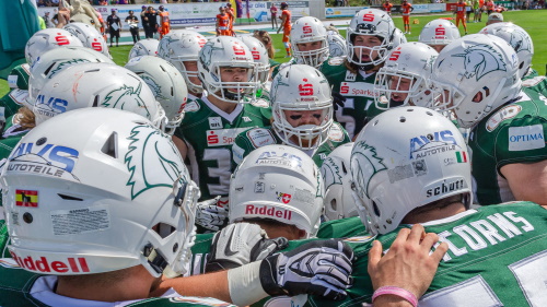 Schwäbisch Hall Unicorns spielen gegen Fürsty Razorbacks