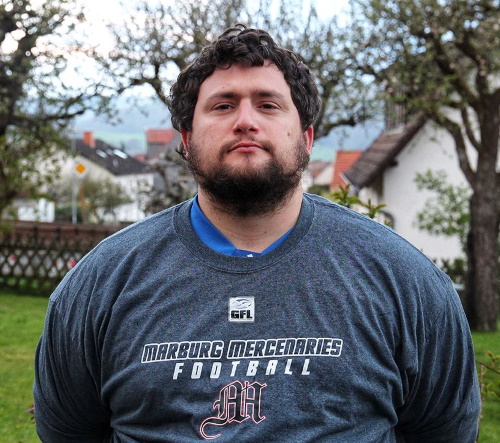 Tim Bishop ist neuer Offense Coordinator der Marburg Mercenaries