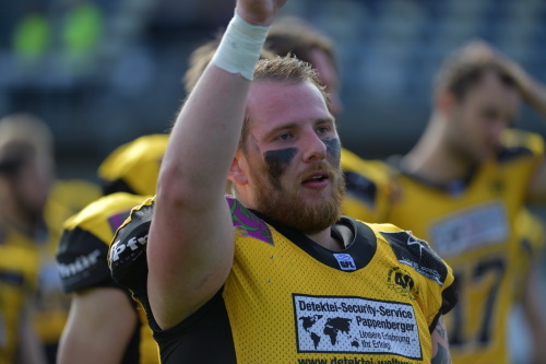 Leon Nieper ist seit 2016 bei den Munich Cowboys