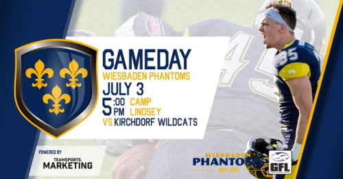 Wiesbaden Phantoms vs. Kirchdorf Wildcats