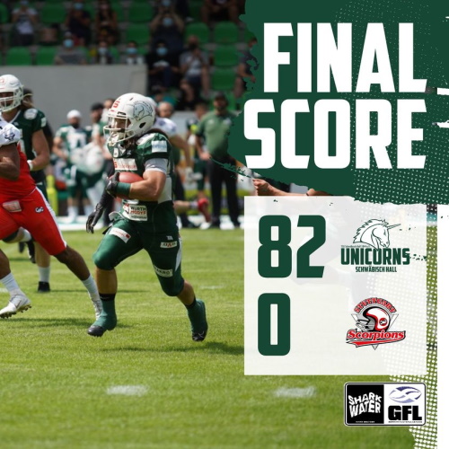 Schwäbisch Hall Unicorns vs. Stuttgart Scorpions