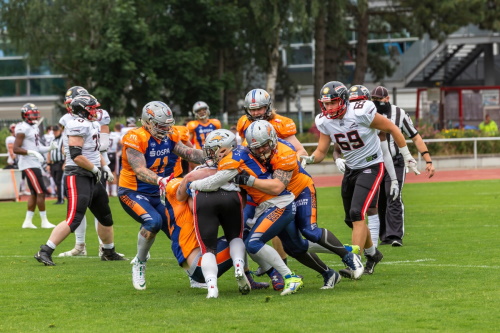 Rostock Griffins besiegen Düsseldorf Panther