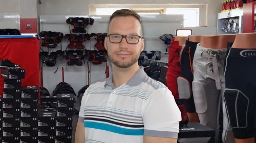 Karsten Klemm von shop.american-football.com