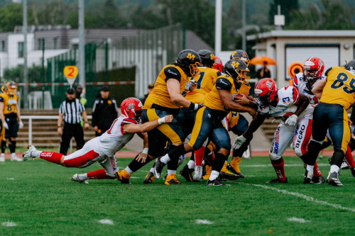 Munich Cowboys gewinnen in Marburg