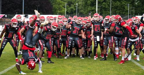 Potsdam Royals freuen sich