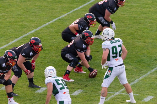Saarland Hurricanes mit nur einer Niederlage gegen die Schwäbisch Hall Unicorns