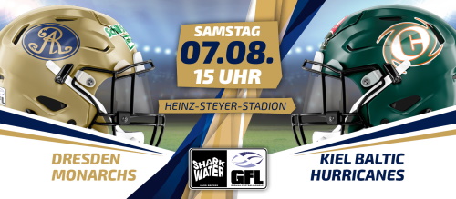 Dresden Monarchs vs. Kiel Baltic Hurricanes