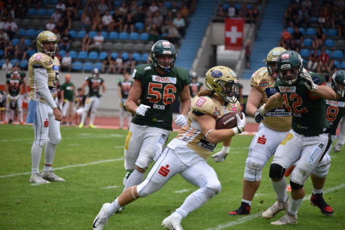 Dresden Monarchs gewinnen gegen Kiel Baltic Hurricanes