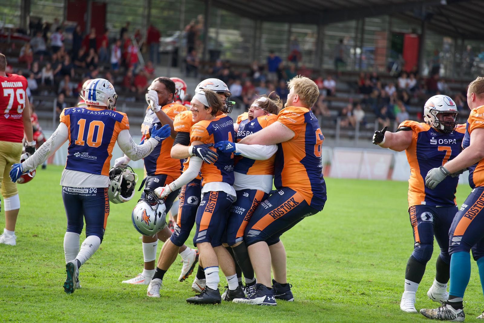Viele Emotionen beim Ostseederby Griffins gegen Cougars