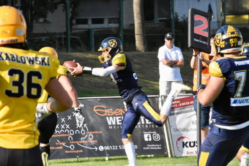 Phantoms Quarterback Tom Emil Meißner