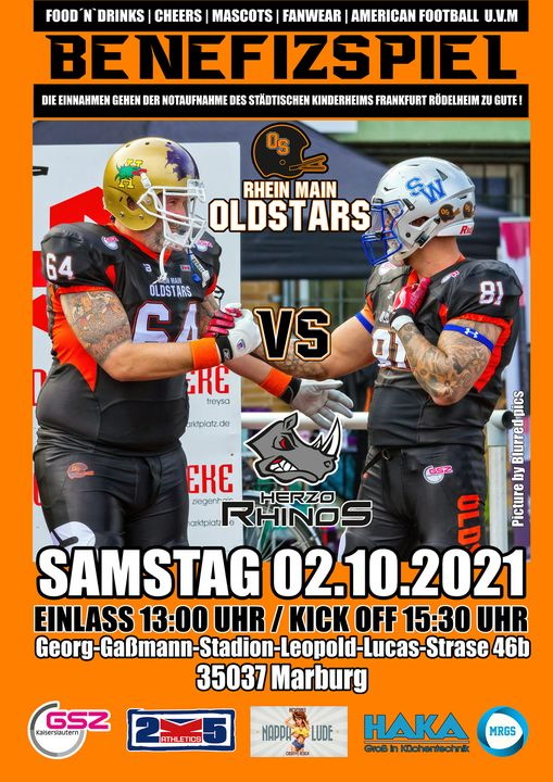 Rhein Main Old Stars vs. Herzo Rhinos