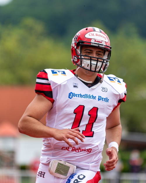 #11 Sonny Weishaupt, Quarterback Marburg Mercenaries