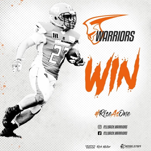 Fellbach Warriors gewinnen gegen Unicorns 2