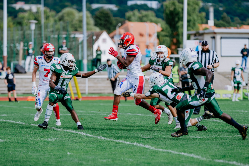 Marvin Hart läuft zum Touchdown