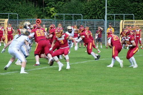 Troisdorf Jets verlieren gegen Paderborn Dolphins