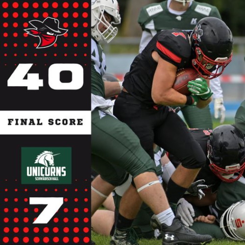 Mannheim Bandits besiegen Unicorns2
