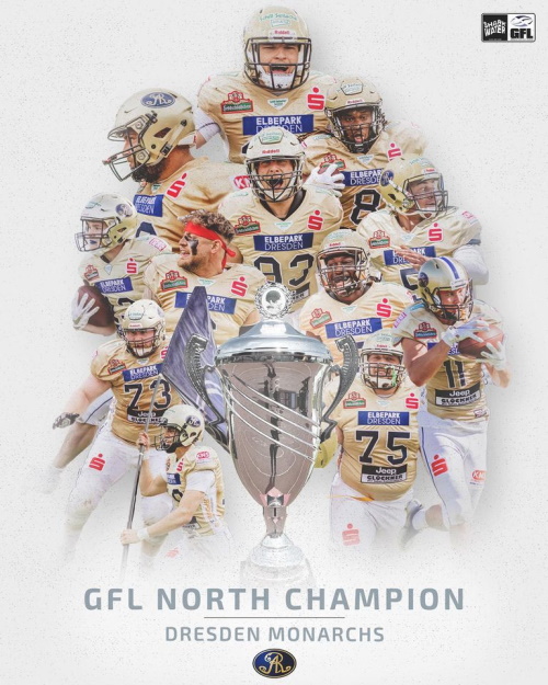 Dresden Monarchs, GFL Nord Champion 2021