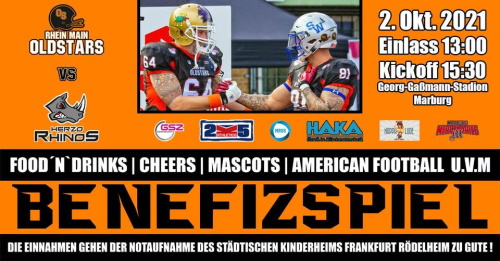 Rhein Main Old Stars Benefizspiel 2021