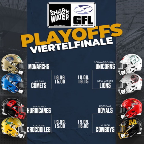 GFL Playoffs Viertelfinale