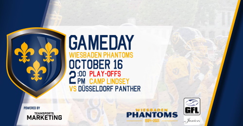GFL Juniors Viertelfinale: Wiesbaden Phantoms vs. Düsseldorf Panther