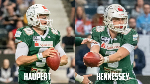 Alexander Haupert und Reilly Hennessey