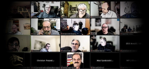 Videokonferenz des AFVH