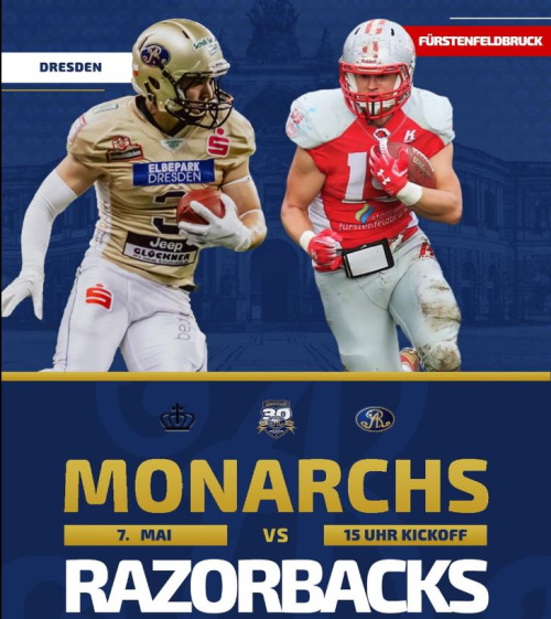 Dresden Monarchs vs. Fürsty Razorbacks