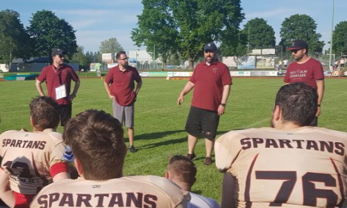 Die Coaches (von links) Sven Hofmann, Carter Gusway und Daniel Koch
