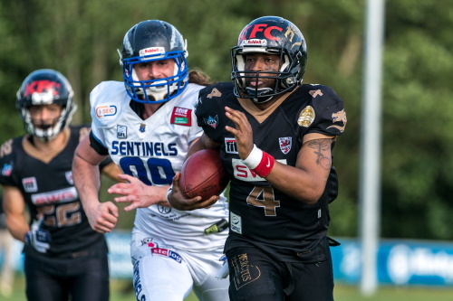 Giessen Golden Dragons vs. Bad Homburg Sentinels 28:31