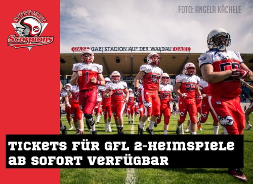 Stuttgart Scorpions erwarten die Kirchdorf Wildcats