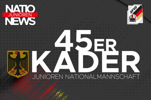 45er Kader Junioren Nationalmannschaft