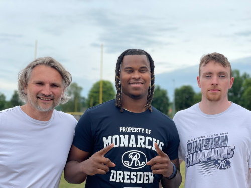 Robert Cruse, Darrell Stewart Jr. und Andrew McElroy