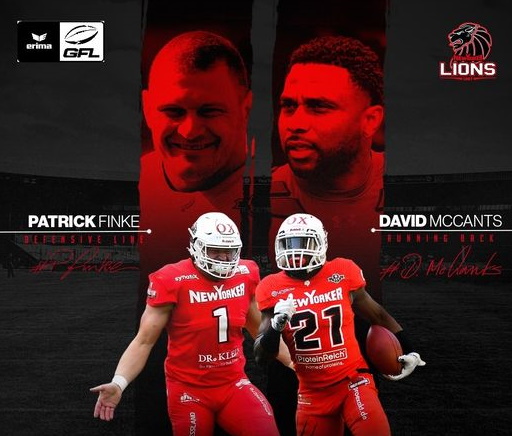 Patrick Fincke und David McCants