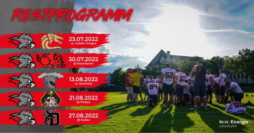 Kirchdorf Wildcats Restprogramm