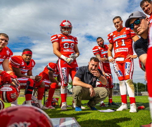 Augie Stevens und seine Offense