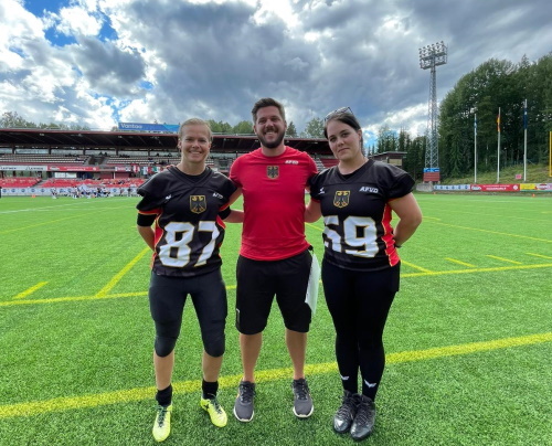 Sabine Wagner, Jona Winkel und Tanja Bachmann