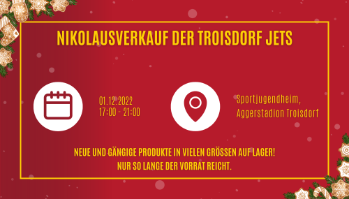 Jets - Nikolausverkauf