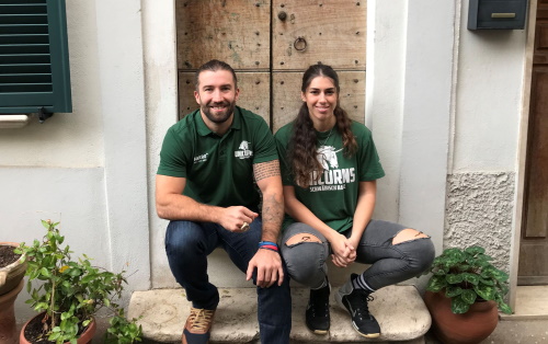 Mike Gentili und Isabella Pelonzi