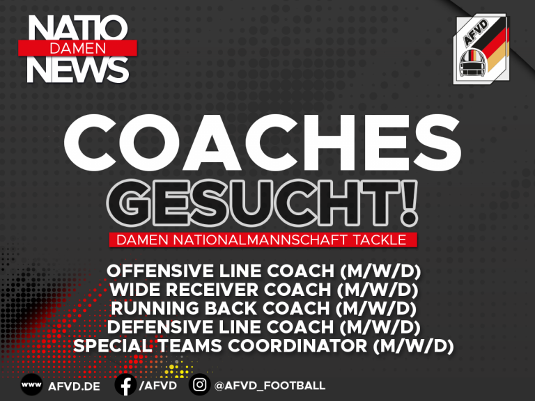 weitere Damen Coaches gesucht