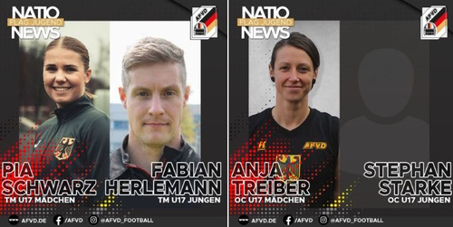 Pia Schwarz, Fabian Herlemann, Anja Treiber und Stephan Starcke