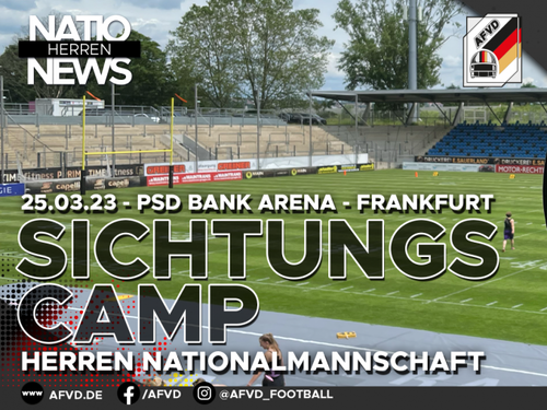 Sichtungscamp der Herren Nationalmannschaft