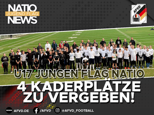 U17 Jungen Flag Nationalmannschaft