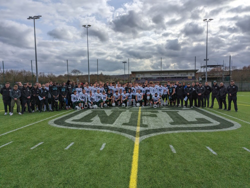 Unicorns U19 bei der NFL Academy